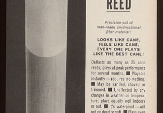 1964 Fibercane Reeds (109 visits) 1964 Fibercane Reeds