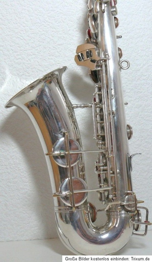 Eb Alto - sn 38898 - Silver Plate