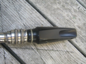 Microtuner with Mouthpiece Attached