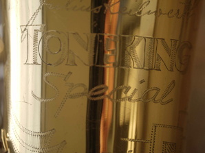toneking special engraving on bell