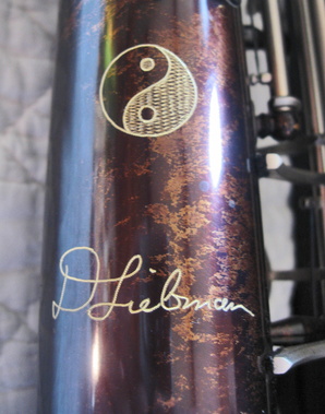 dave liebman signature engraving