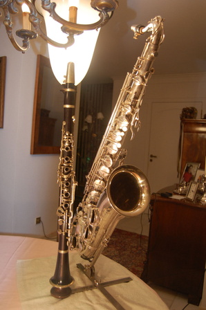 Front View with Clarinet