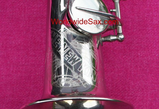 Straight Bb Soprano 54xxx (1965) (266 visits) Offsite Gallery: http://worldwidesax.com/saxophones/keilwerth-1965-the-new-king-bb-soprano-nickel-pl... Straight Bb Soprano 54xxx (1965)