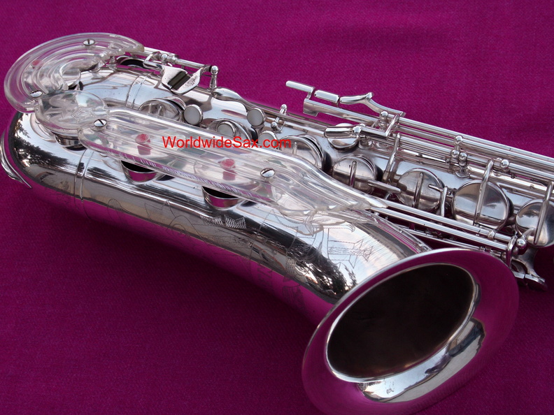 Bb Tenor 32467 (287 visits) Offsite Gallery: http://worldwidesax.com/archived/keilwerth-1958-tone-king-bb-tenor-w-f-silver-32k/ Bb Tenor 32467