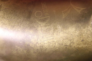 bell engraving in detail 1