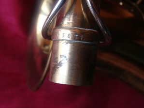 matching serial no. on neck