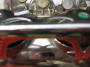 a view through the bell key guard