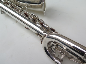 Saxophone-baryton-Selmer-Super-balanced-action-argenté-7