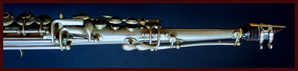 left side upper portion with mouthpiece on neck