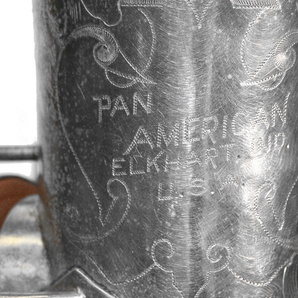 Pan American Engraving On Bell