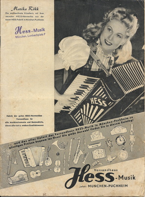 HESS M+£NCHEN 1950 cover 1