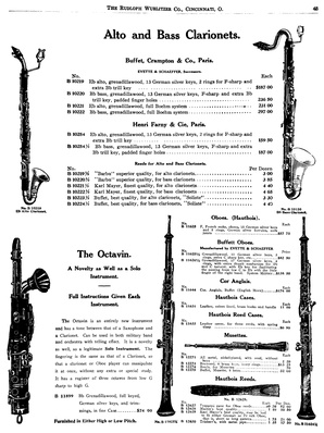 RUDOLPH WURLITZER &amp; Co  1910 page043