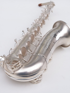 Saxophone-alto-Lebblanc-semi-rationnel-argenté-sablé-gravé-19