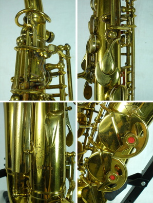 Octave Lever, Mechanism, Bell Keys, &amp; Serial No. 03980