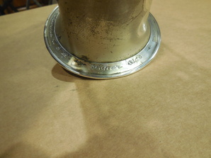 Engraving on Underside of Bell Lip