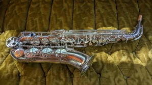 Couesnon Low A Eb Alto - sn unknown - 1960? - Silver Plate - From fixessaxes on Reddit