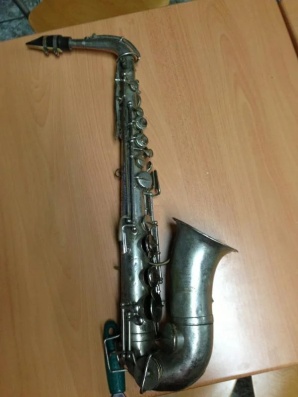 Eb Alto - sn ? - Silver Plate